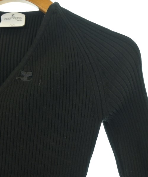 courreges paris（クレージュパリ）ニット・セーター 黒 サイズ:M レディース/2200713674040