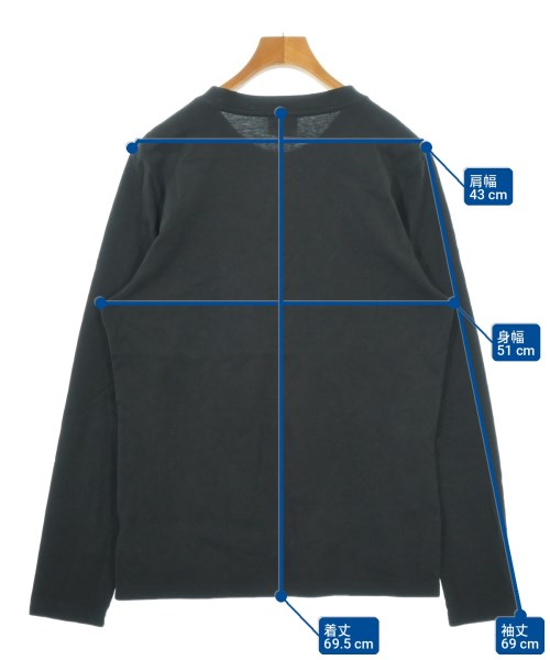 courreges paris（クレージュパリ）Tシャツ・カットソー 黒 サイズ:M メンズ/2200714446028