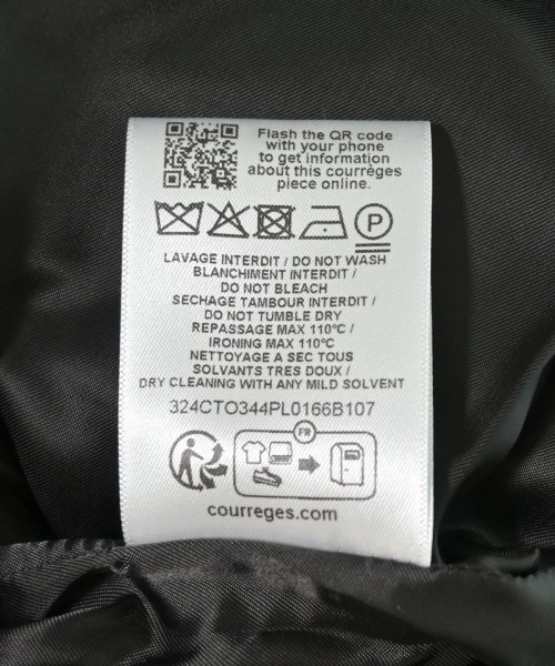 courreges paris（クレージュパリ）ブラウス グレー サイズ:34(XXS位) レディース/2200715622018