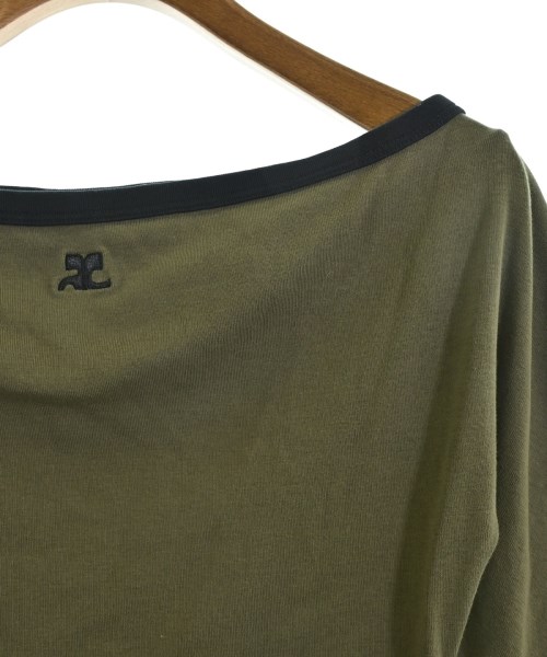 courreges paris（クレージュパリ）Tシャツ・カットソー カーキ サイズ:S レディース/2200717681778