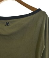 courreges paris（クレージュパリ）Tシャツ・カットソー カーキ サイズ:S レディース/2200717681778