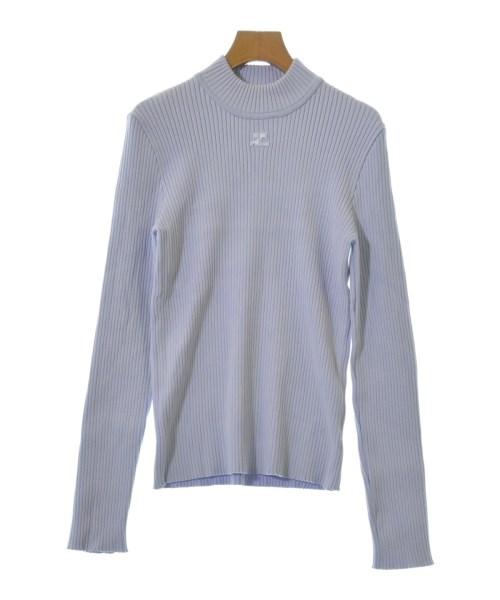 courreges paris(クレージュパリ)ニット・セーター 紫 サイズ:M/2200647184042