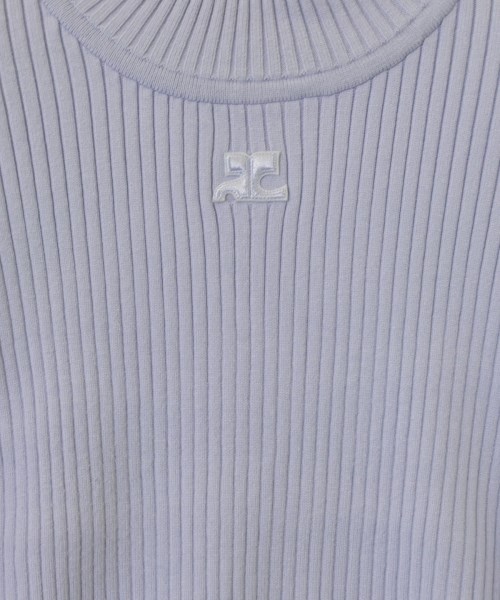 courreges paris（クレージュパリ）ニット・セーター 紫 サイズ:M レディース/2200647184042