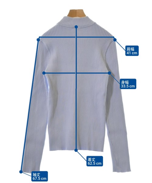 courreges paris（クレージュパリ）ニット・セーター 紫 サイズ:M レディース/2200647184042