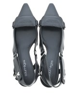 courreges paris（クレージュパリ）サンダル 黒 サイズ:EU39(25.5cm位) レディース/2200651026048