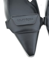 courreges paris（クレージュパリ）サンダル 黒 サイズ:EU39(25.5cm位) レディース/2200651026048