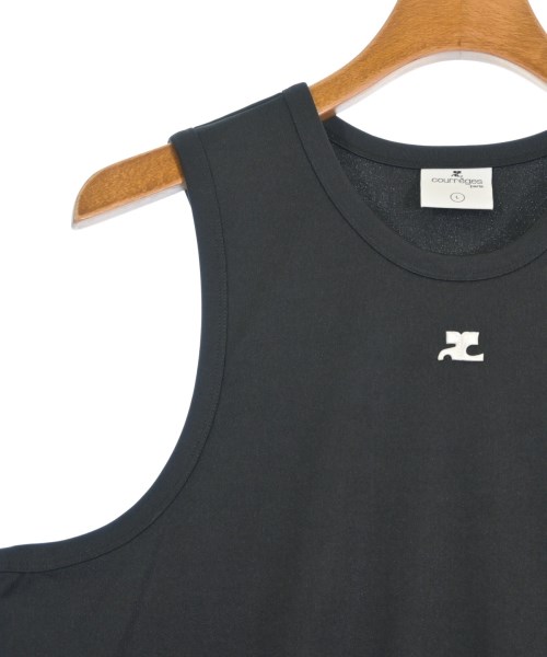 courreges paris（クレージュパリ）タンクトップ 黒 サイズ:L メンズ/2200710067135