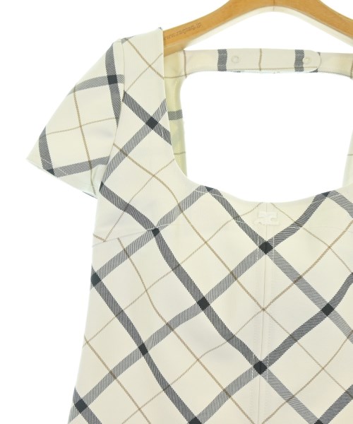 courreges paris（クレージュパリ）ワンピース 白 サイズ:36(XS位) レディース/2200669139051