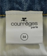 courreges paris（クレージュパリ）デニムパンツ 青 サイズ:34(XXL位) レディース/2200670057184