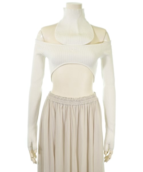 courreges paris(クレージュパリ)ニット・セーター 白 サイズ:S/2200670276042