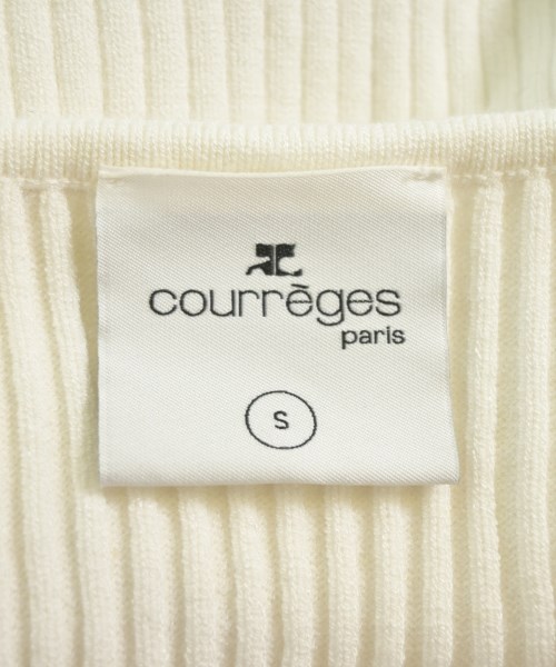 courreges paris（クレージュパリ）ニット・セーター 白 サイズ:S レディース/2200670276042