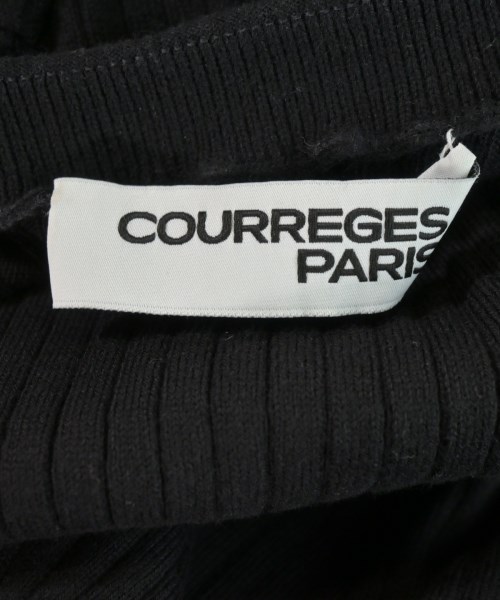 courreges paris（クレージュパリ）ニット・セーター 黒 サイズ:M レディース/2200731431052
