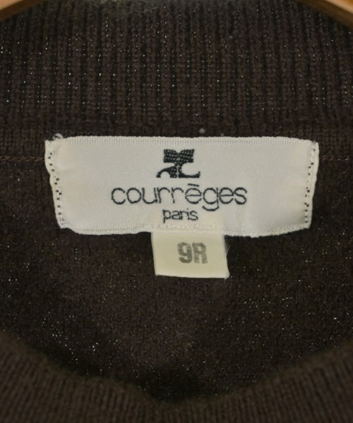 courreges paris（クレージュパリ）ニット・セーター 茶 サイズ:9R(S位) レディース/2200733909030