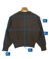 courreges paris（クレージュパリ）ニット・セーター 茶 サイズ:9R(S位) レディース/2200733909030