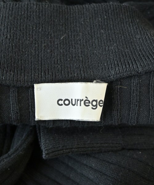 courreges paris（クレージュパリ）ニット・セーター 黒 サイズ:2(M位) レディース/2200734297051