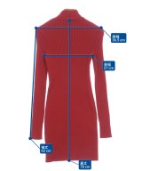 courreges paris（クレージュパリ）ワンピース 赤 サイズ:1(S位) レディース/2200727532039