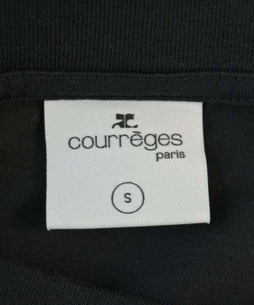 courreges paris（クレージュパリ）Tシャツ・カットソー 黒 サイズ:S レディース/2200691717029