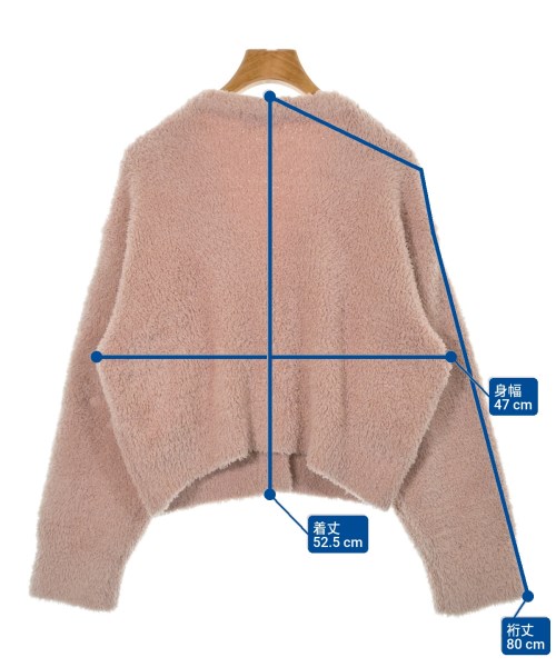 SNIDEL HOME（スナイデルホーム）カーディガン ピンク サイズ:F レディース/2200631265016