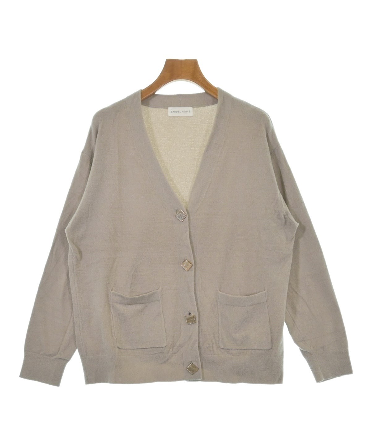 SNIDEL HOME（スナイデルホーム）カーディガン ベージュ サイズ:F