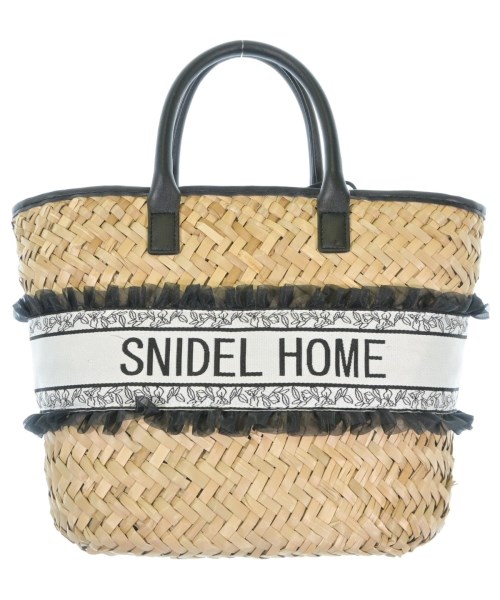SNIDEL HOME（スナイデルホーム）かごバッグ ベージュ サイズ:- レディース/2200687988044
