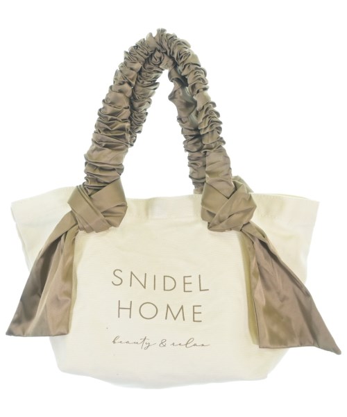 SNIDEL HOME(スナイデルホーム)ハンドバッグ 白 サイズ:ONE/2200696796012