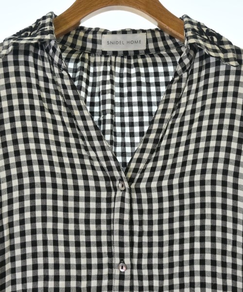 SNIDEL HOME（スナイデルホーム）シャツワンピース 黒 サイズ:F レディース/2200659495068