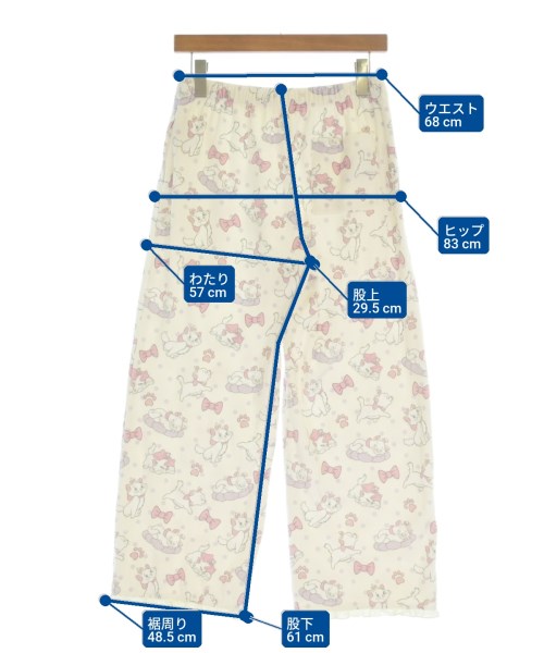 SNIDEL HOME（スナイデルホーム）スウェットパンツ 白 サイズ:F レディース/2200701250041