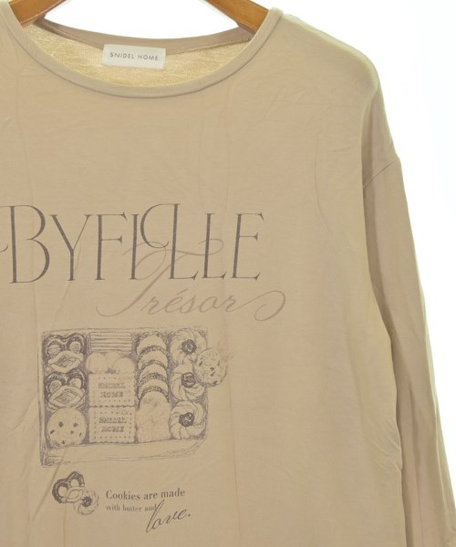 SNIDEL HOME（スナイデルホーム）Tシャツ・カットソー ベージュ サイズ:F レディース/2200722308073
