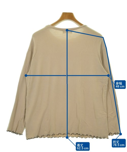 SNIDEL HOME（スナイデルホーム）Tシャツ・カットソー ベージュ サイズ:F レディース/2200722308073