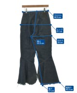 LIVINGTONE（リヴィントーン）デニムパンツ 紺 サイズ:36(S位) レディース/2200636188129