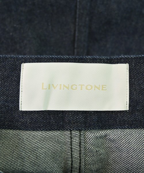 LIVINGTONE（リヴィントーン）デニムパンツ 紺 サイズ:38S(M位) レディース/2200644581516