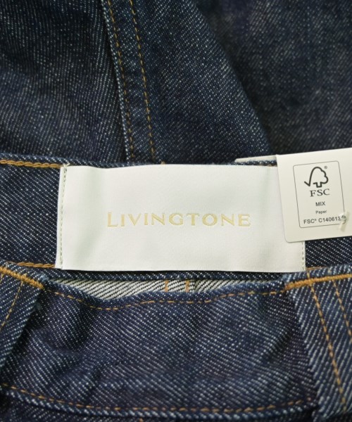 LIVINGTONE（リヴィントーン）デニムパンツ 紺 サイズ:36S(S位) レディース/2200644581561