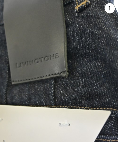 LIVINGTONE（リヴィントーン）デニムパンツ 紺 サイズ:34(XS位) レディース/2200644747813
