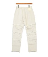 LIVINGTONE（リヴィントーン）デニムパンツ 白 サイズ:38(M位) レディース/2200607892017