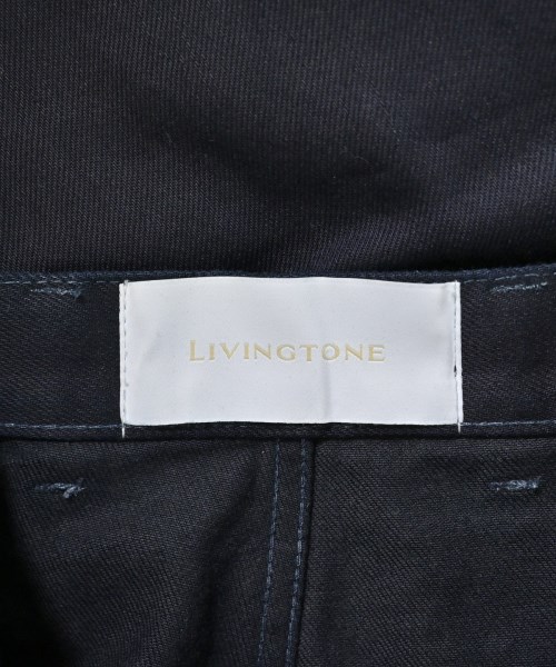 LIVINGTONE（リヴィントーン）デニムパンツ 紺 サイズ:36(S位) レディース/2200674796102