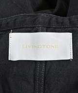 LIVINGTONE（リヴィントーン）オールインワン/サロペット 黒 サイズ:34(XS位) レディース/2200677899015