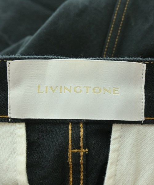 LIVINGTONE（リヴィントーン）デニムパンツ 黒 サイズ:34(XS位) レディース/2200717681723
