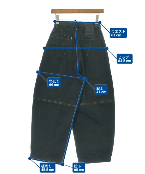 LIVINGTONE（リヴィントーン）デニムパンツ 黒 サイズ:34(XS位) レディース/2200717681723