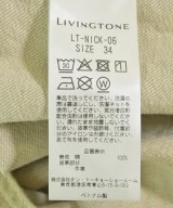 LIVINGTONE（リヴィントーン）オールインワン/サロペット ベージュ サイズ:34(XL位) レディース/2200703555342