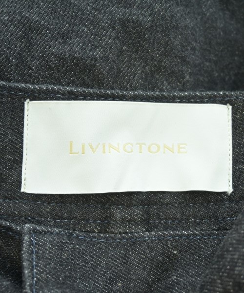 LIVINGTONE（リヴィントーン）デニムパンツ 黒 サイズ:36(S位) レディース/2200707082028