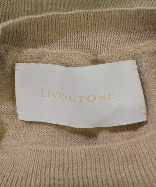 LIVINGTONE（リヴィントーン）ニット・セーター ベージュ サイズ:F レディース/2200706154016