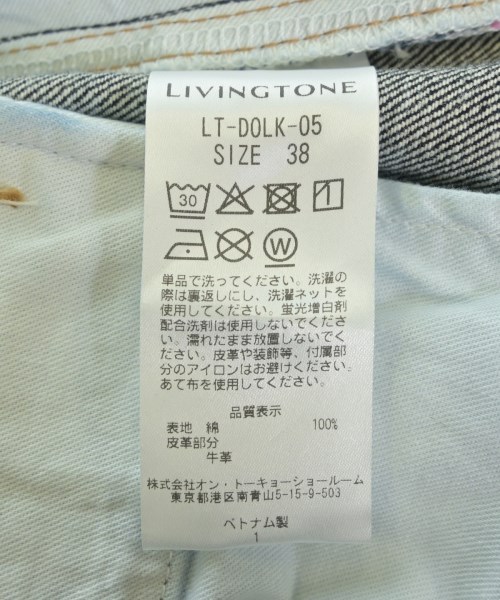 LIVINGTONE（リヴィントーン）デニムパンツ 紺 サイズ:38(M位) レディース/2200720291018
