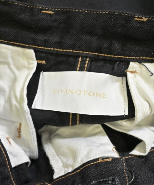 LIVINGTONE（リヴィントーン）ショートパンツ 黒 サイズ:38(M位) レディース/2200682452175