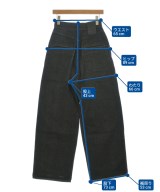 LIVINGTONE（リヴィントーン）デニムパンツ 黒 サイズ:36(S位) レディース/2200687047093