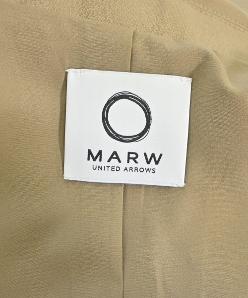 MARW UNITED ARROWS（マルゥ ユナイテッドアローズ）カジュアルジャケット 茶 サイズ:38(M位) レディース/2200631298069