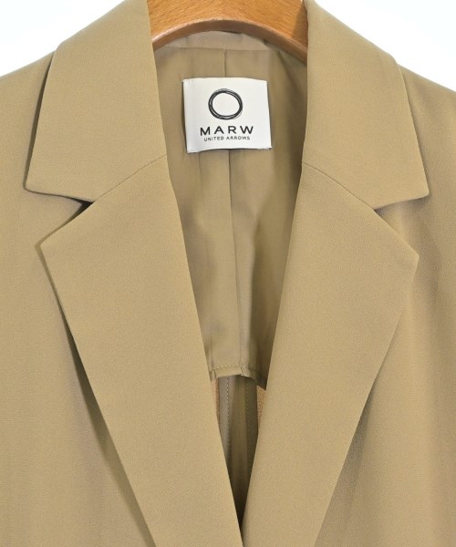 MARW UNITED ARROWS（マルゥ ユナイテッドアローズ）カジュアルジャケット 茶 サイズ:38(M位) レディース/2200631298069