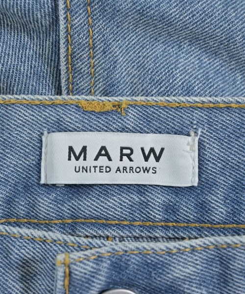 MARW UNITED ARROWS（マルゥ ユナイテッドアローズ）デニムパンツ 青 サイズ:34(XS位) レディース/2200638626049