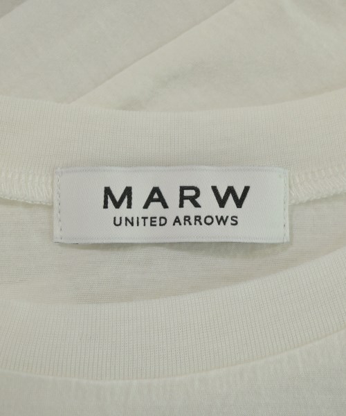 MARW UNITED ARROWS（マルゥ ユナイテッドアローズ）Tシャツ・カットソー 白 サイズ:-(M位) レディース/2200610876356