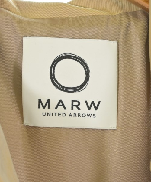MARW UNITED ARROWS（マルゥ ユナイテッドアローズ）ステンカラーコート ベージュ サイズ:38(M位) レディース/2200620909013