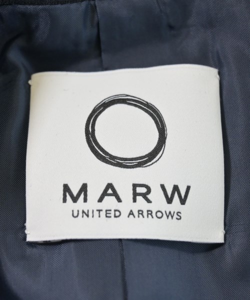 MARW UNITED ARROWS（マルゥ ユナイテッドアローズ）テーラードジャケット 黒 サイズ:36(S位) レディース/2200630624012